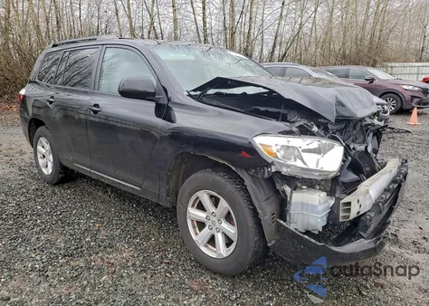 2010 Toyota Highlander Se из США, поврежденный, VIN 5TDJK3EH9AS039635